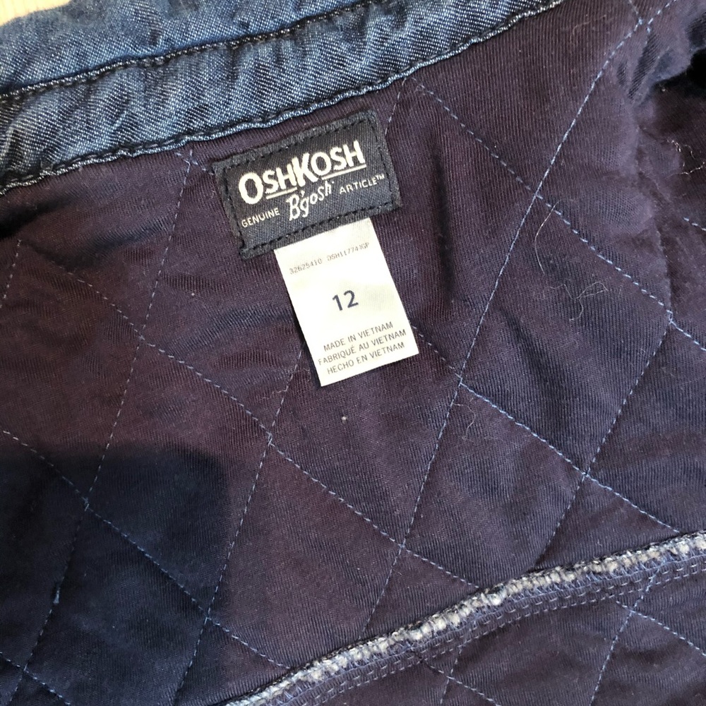 Osh kosh boys denim jacket 12 - Picture 4 of 4